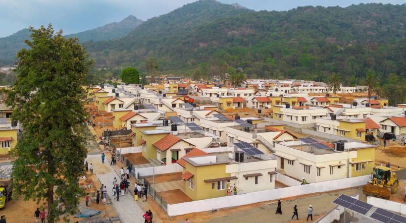 വയനാട് ടൗൺഷിപ്പിലെ വീടുകളുടെ ഗുണനിലവാര പരിശോധന ആരംഭിച്ചു; മെയ് മാസത്തോടെ കൈമാറും