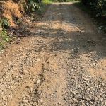 ചെങ്ങോട്ടുകുന്ന്-ഓലഞ്ചേരി റോഡിന്റെ ഭാഗം.