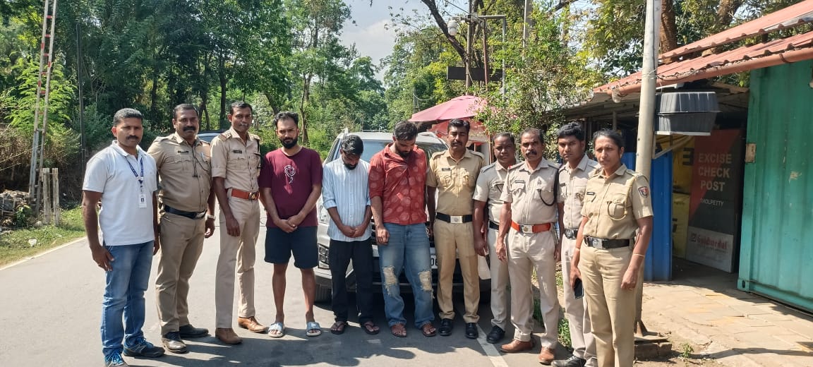 മെത്തഫിറ്റാമിനുമായി 3 പേർ അറസ്റ്റിൽ