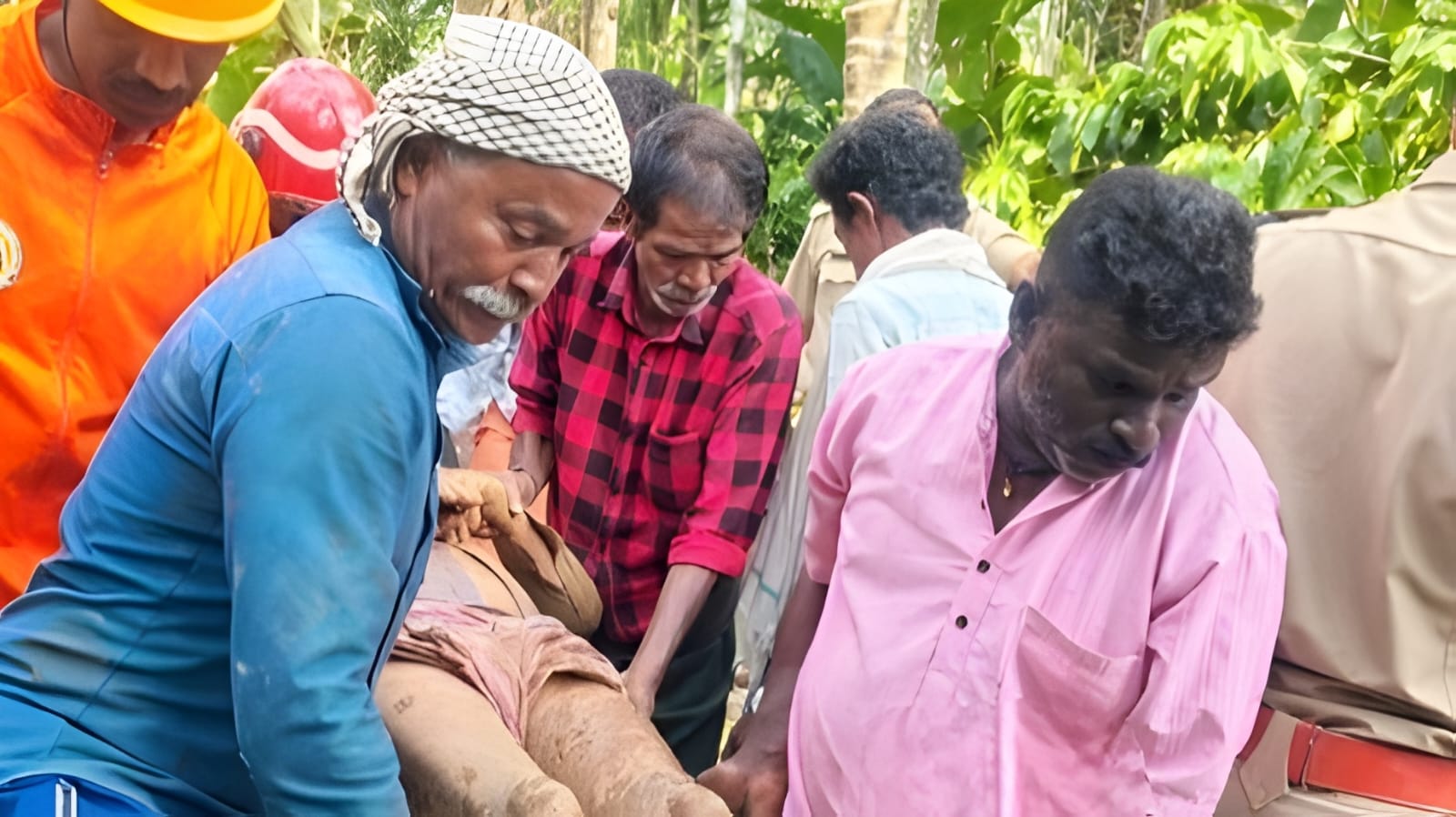 കിണർ നിർമ്മാണത്തിനിടെ അപകടം; ഒരാൾക്ക് പരിക്ക്