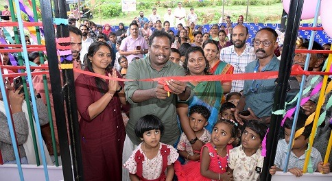 പെരുന്തട്ട അങ്കണവാടി കെട്ടിടം ഉദ്ഘാടനം ചെയ്തു