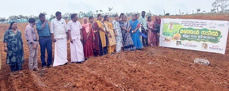 മഞ്ഞള്‍ നടീല്‍: ജില്ലാതല ഉദ്ഘാടനം നടത്തി