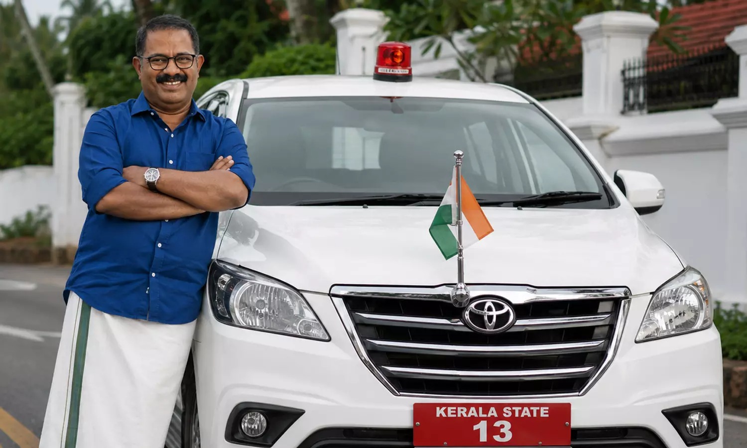 13-ാം നമ്പർ കാർ ചോദിച്ച് വാങ്ങി കെ.എം ഷാജി