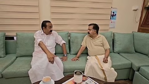 ‘ഞങ്ങള്‍ തമ്മില്‍ എന്ത് ഉപാധി ?’; രമേശ് ചെന്നിത്തലയുമായി കൂടിക്കാഴ്ച നടത്തി വിഡി സതീശന്‍