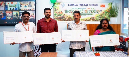 കേരള പോസ്റ്റല്‍ സര്‍ക്കിള്‍ പ്രത്യേക തപാല്‍ കവറുകള്‍ പുറത്തിറക്കി