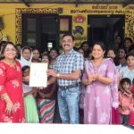 വർണ്ണക്കൂട് പുരസ്കാര നിറവിൽ കാലിക്കുനി അംഗൻവാടി