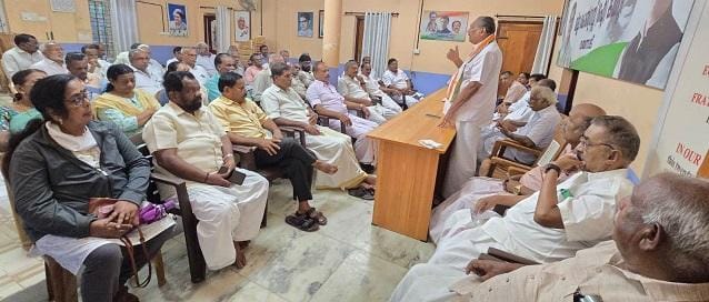 സീനിയര്‍ സിറ്റിസണ്‍സ് കോണ്‍ഗ്രസ് സര്‍ക്കാരിനെ അഭിനന്ദിച്ചു
