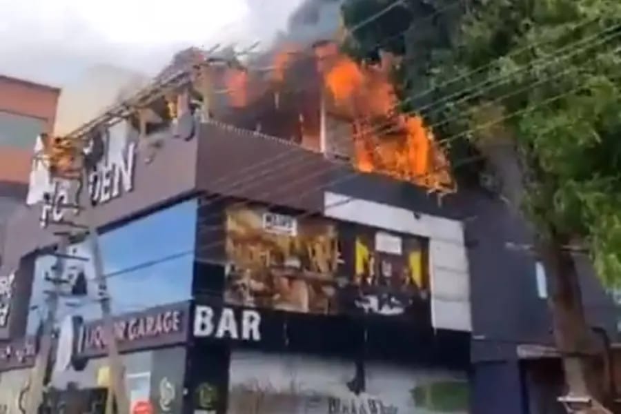 മൈസൂരുവിൽ തീപിടിത്തം; രണ്ടുപേർ മരിച്ചു