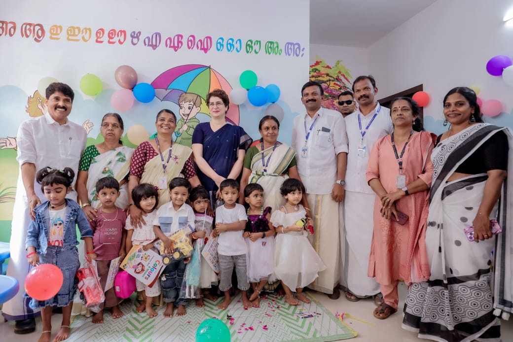അംഗൻവാടി ഉൽഘാടനം ചെയ്തു
