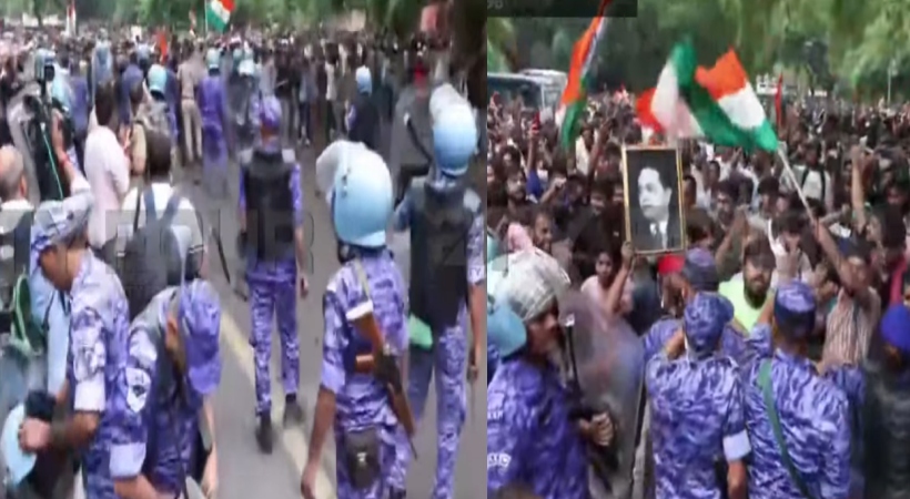 CJP പാർലമെന്റ് മാർച്ച്; പ്രതിഷേധം തടഞ്ഞ് ഡൽഹി പൊലീസ്, ജന്തർ മന്തറിൽ ലാത്തിച്ചാർജ്