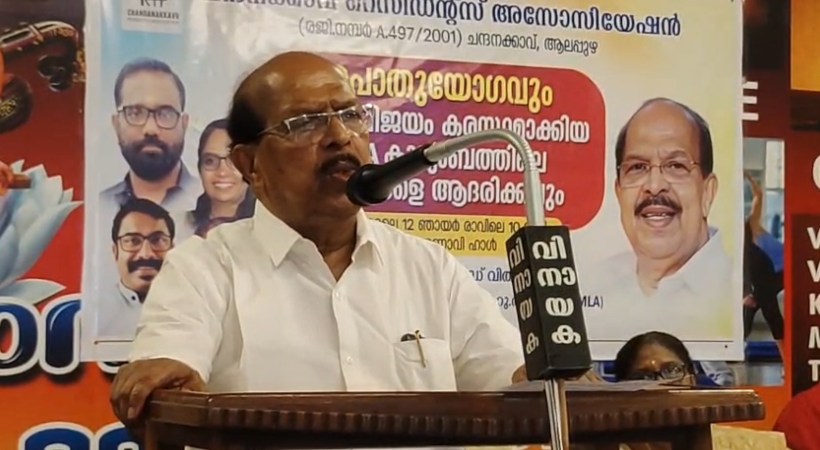 എന്റെ എംഎല്‍എ ഓഫീസിലേക്ക് എന്തിനാണ് മാര്‍ച്ച്? പ്രതിഷേധങ്ങള്‍ക്ക് പൊലീസ് കൂട്ടുനില്‍ക്കുന്നു; സിപിഐഎം പ്രതിഷേധത്തിനെതിരെ ജി സുധാകരന്‍