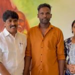 അനീഷിനെയും ഭാര്യ സൈനയെയും കൃഷി മന്ത്രി ടി. സിദ്ദിഖ് സന്ദർശിച്ചു
