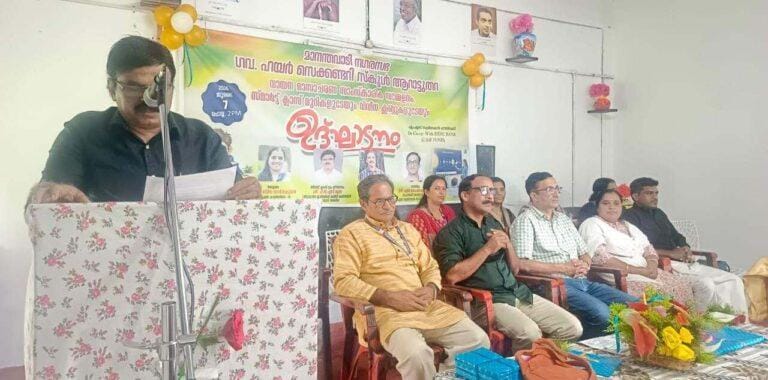 ആധുനിക ശാസ്ത്ര ലാബിന്റെയും, സ്മാർട്ട്‌ ക്ലാസ് മുറികളുടെയും ഉദ്ഘാടനം നിർവഹിച്ചു