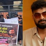 ‘കേരളത്തില്‍ പിഎസ്‌സി ഉദ്യോഗാര്‍ഥികള്‍ മണ്ണുവാരി പ്രതിഷേധിച്ചപ്പോള്‍ വായ തുറന്നില്ല’; ടൊവിനോയുടെ വീടിന് മുന്നില്‍ യുവമോര്‍ച്ച പ്രതിഷേധം