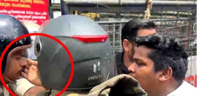 പോലീസുകാരന്റെ മുഖത്തടിച്ച സംഭവം: കെഎസ്യു ജില്ലാ പ്രസിഡന്റിനെതിരെ കേസെടുത്തു