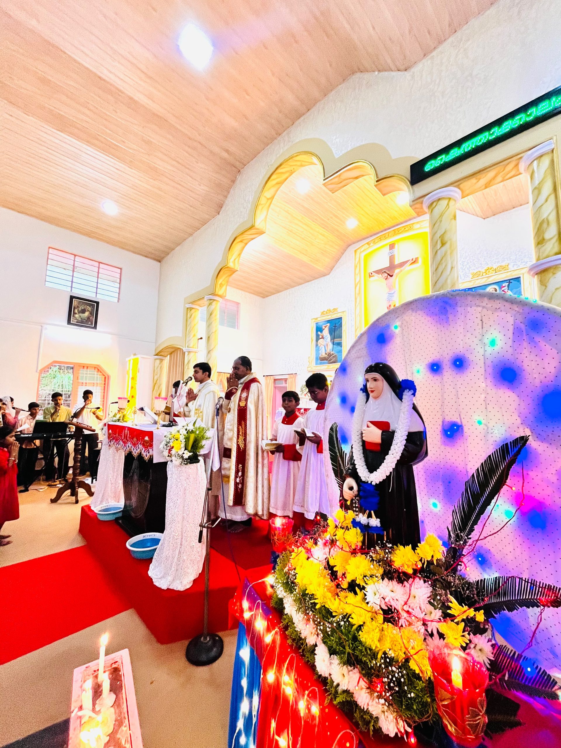 വി. അൽഫോൻസാമ്മയുടെ തിരുനാൾ ആഘോഷിച്ചു