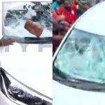 റെയ്‌ഡിനെത്തിയ ഉദ്യോഗസ്ഥരുടെ കാർ തകർത്ത സംഭവം; ഡ്രൈവർക്ക് നഷ്ടപരിഹാരം നൽകി ഇ ഡി