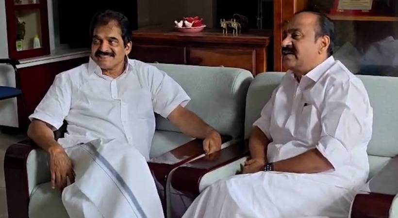 KPCC അധ്യക്ഷൻ ചർച്ച: കെ സി വേണുഗോപാലുമായി കൂടിക്കാഴ്ച നടത്തി മുഖ്യമന്ത്രി വിഡി സതീശൻ