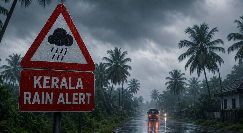 ‘തീവ്ര ന്യൂനമർദ്ദം’; കേരളത്തിൽ വീണ്ടും മഴ, 5 ജില്ലകളിൽ യല്ലോ അലേർട്ട്