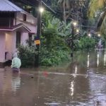 മഴക്കെടുതിയിൽ വലഞ്ഞ് ജനം: പലയിടത്തും വെള്ളക്കെട്ടും മണ്ണിടിച്ചിലും