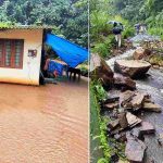 കണ്ണൂരിലെ മലയോര മേഖലയില്‍ കനത്ത മഴ; പാല്‍ചുരം റോഡ് തകര്‍ന്നു, പഴശ്ശി ഡാം തുറക്കും