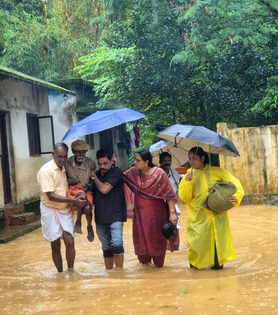 മഴക്കെടുതിയിൽ തരിയോടും
