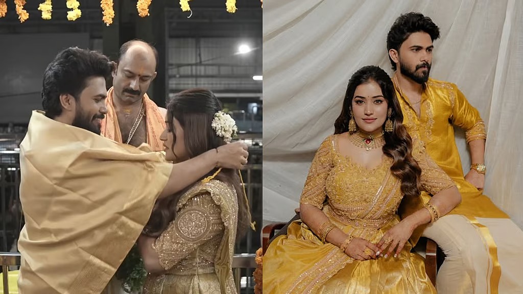 ‘എന്റെ കല്യാണം കഴിഞ്ഞു’, നടി അനുമോൾ വിവാഹിതയായി; വരൻ തമിഴ് നടൻ