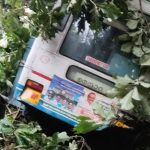 നെന്മാറ പോത്തുണ്ടിയില്‍ കെഎസ്ആര്‍ടിസി ബസ് മറിഞ്ഞു; നിരവധി യാത്രക്കാര്‍ക്ക് പരുക്ക്