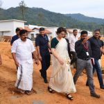 കല്‍പ്പറ്റ ടൗണ്‍ഷിപ്പ് എം.പി പ്രിയങ്ക ഗാന്ധിയും മന്ത്രിമാരും സന്ദർശിച്ചു