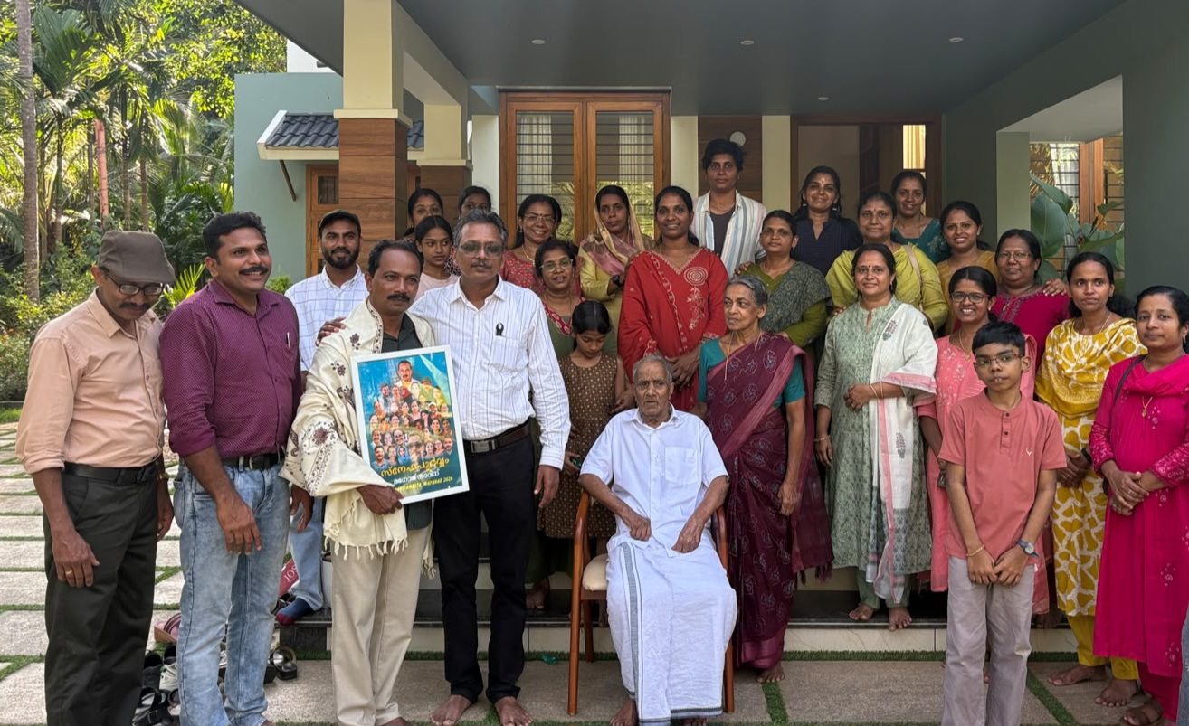 നാഷണൽ അവാർഡ് ജേതാവിനെ ആദരിച്ചു