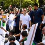 ഗ്യാനേഷ് കുമാറിന്റെ രാജി: തലസ്ഥാനം സമരകലുഷിതം, ഇന്ത്യാസഖ്യം എം പിമാർ തെരുവിൽ