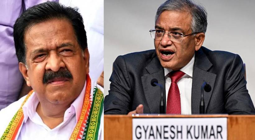 ഗ്യാനേഷ് കുമാറിനെതിരായ പരാതിയിൽ കഴമ്പുണ്ടെന്ന് പ്രഥമ ദൃഷ്ട്യ ബോധ്യപ്പെട്ടു; മന്ത്രി രമേശ്‌ ചെന്നിത്തല