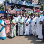 പ്രതിപക്ഷ നേതാക്കളുടെ അറസ്റ്റിനെതിരെ മാനന്തവാടിയിൽ പ്രതിഷേധം