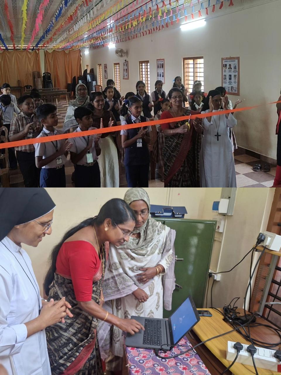 ഡിജിറ്റൽ സ്ക്വയർ പദ്ധതിയുമായി സർവോദയം യുപി സ്കൂൾ