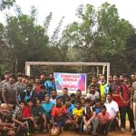 സൈബര്‍ തട്ടിപ്പ് ബോധവല്‍ക്കരണം; ഫുട്‌ബോള്‍ ഷൂട്ടൗട്ട് നടത്തി