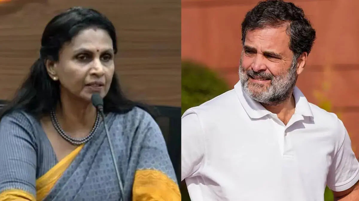 രാഹുൽ ഗാന്ധിക്കെതിരെ അധിക്ഷേപ പരാമർശം; ബിജെപി നേതാവ് ആർ.ശ്രീലേഖയ്‌ക്കെതിരെ കേസ്